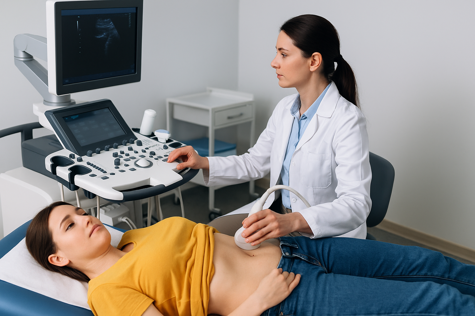 سونوگرافی کامل شکم و لگن شامل چیست؟